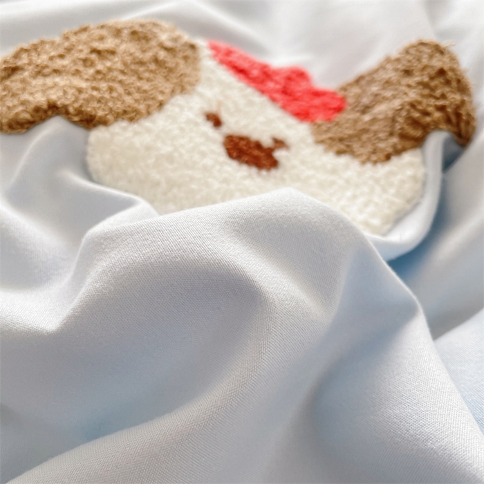 91家纺网 家纺一手货源 找家纺 （总）星座家纺 2025新款水洗棉毛巾绣四件套