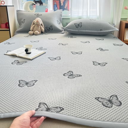 91家纺网 家纺一手货源 找家纺 （总）莱米家纺 2025新款冰感凉豆豆凉席