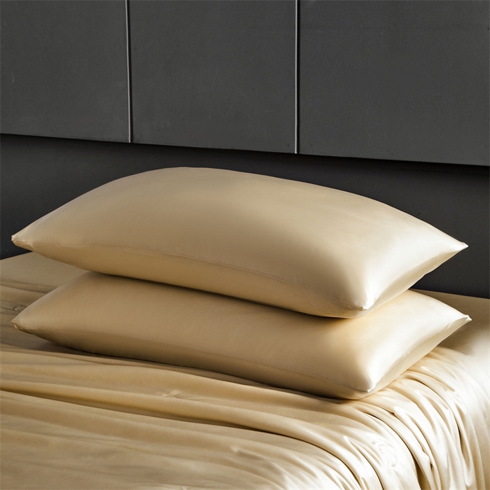 91家纺网 家纺一手货源 找家纺 雯豆家纺 2025夏季新品锦纶+氨纶高档冰丝凉感夏被空调被7A抗菌薄被芯 冰芙绸夏被-琥珀金