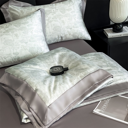 91家纺网 家纺一手货源 找家纺 （总）DC2025新款60支天丝印花夏被四件套