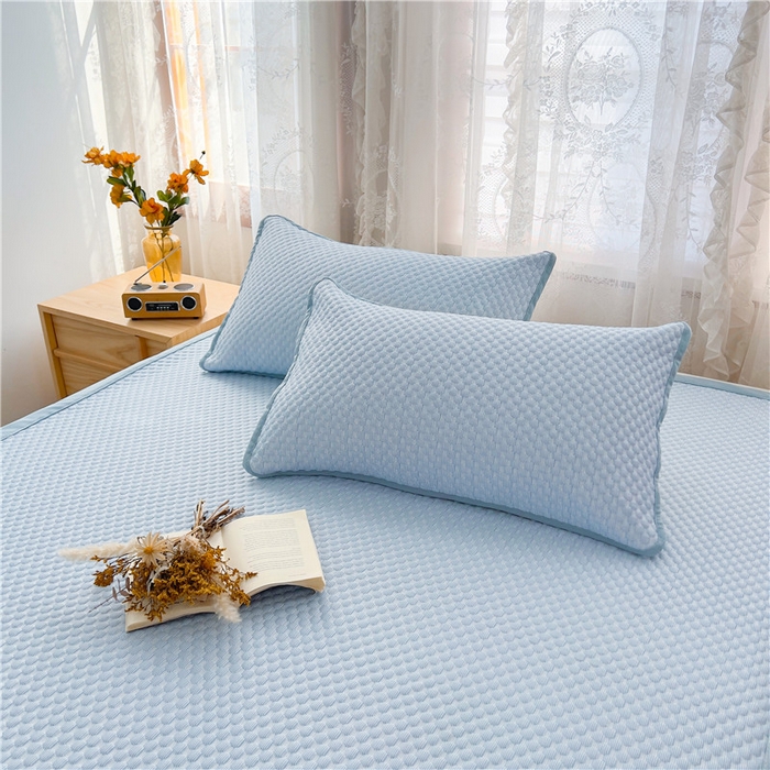 91家纺网 家纺一手货源 找家纺 （总）喜居 2025新款无印风豆豆席宽边平席冰豆豆凉豆豆凉席