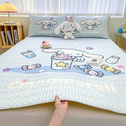 米帛家纺2025新款大版三丽鸥乳胶凉席-绑带款 糖果玉桂狗