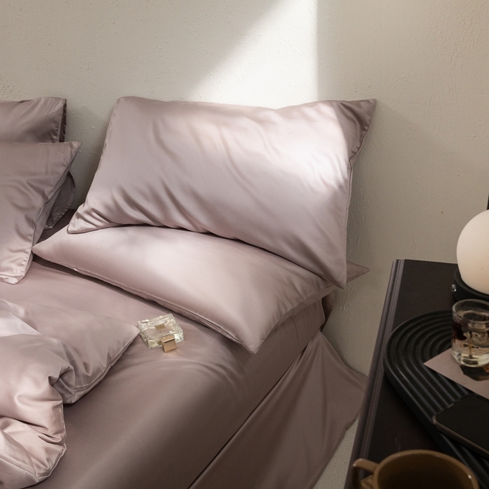 91家纺网 家纺一手货源 找家纺 121  2025新款亲肤柔软天丝棉四件套-小满春曲 豆蔻