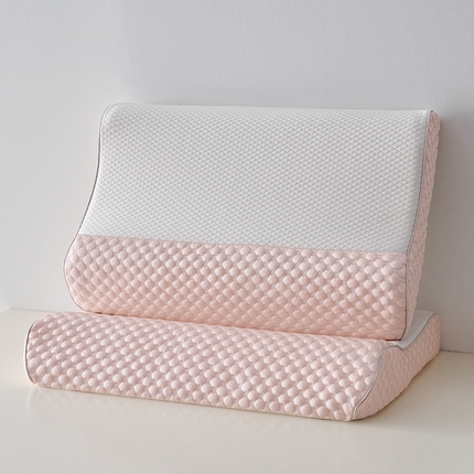 91家纺网 家纺一手货源 找家纺 （总）沃兰国际 2025新款豆豆牵引乳胶枕枕头枕芯