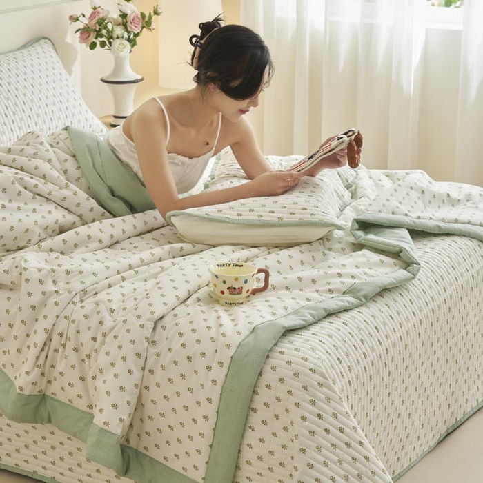 91家纺网 家纺一手货源 找家纺 子由家居 2025新款纯棉新疆棉花被被子被子 棉花被-朵朵花蕊