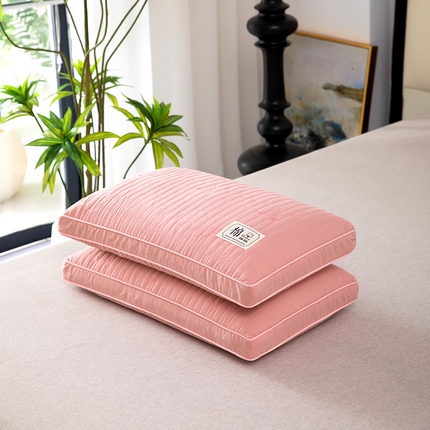 91家纺网 家纺一手货源 找家纺 （总）枕之坊 2025新款全棉绗缝星月纯荞麦枕