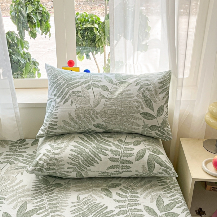 91家纺网 家纺一手货源 找家纺 莱通2025新款原棉老粗布床单 叶青春