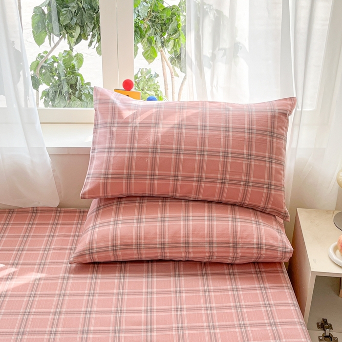 91家纺网 家纺一手货源 找家纺 莱通2025新款原棉老粗布床单 格调爱雅