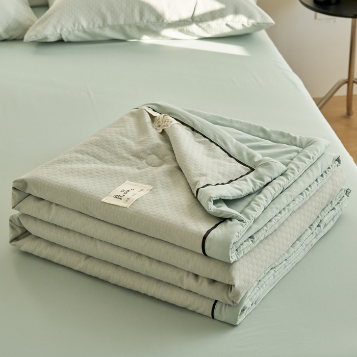 91家纺网 家纺一手货源 找家纺 （总）子由家居 2025新款雪花棉提花大豆被被子被芯