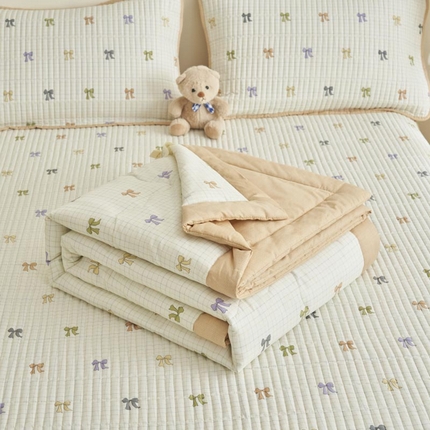 子由家居 2025新款纯棉新疆棉花被被子被子 棉花被-蝶恋花