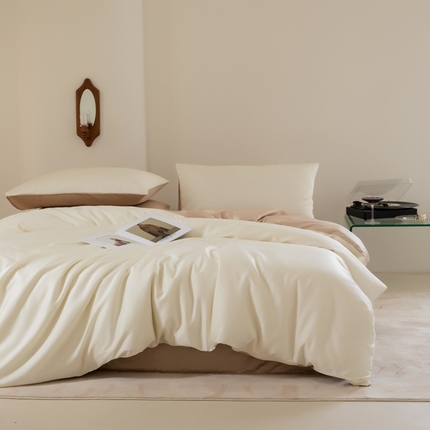 91家纺网 家纺一手货源 找家纺 （总）121  2025新款亲肤柔软天丝棉四件套-小满春曲