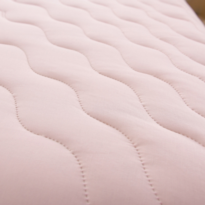 91家纺网 家纺一手货源 找家纺 圣楚 2025新款A类针织棉夏被夏凉被 卡其粉