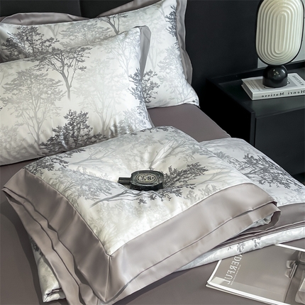 91家纺网 家纺一手货源 找家纺 （总）DC2025新款60支天丝印花夏被四件套