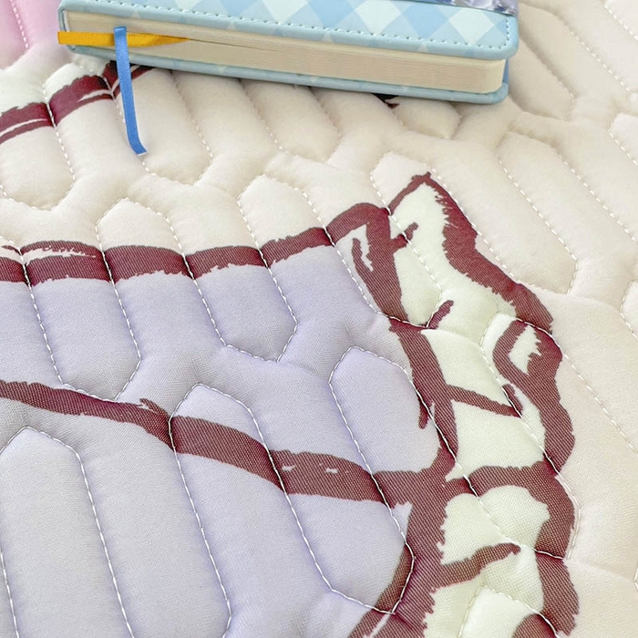 91家纺网 家纺一手货源 找家纺 米帛家纺2025新款大版三丽鸥乳胶凉席-绑带款 香水凯蒂猫