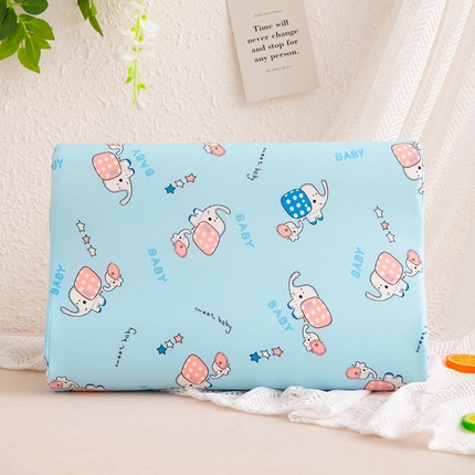 91家纺网 家纺一手货源 找家纺 （总）芯洲 2025新款记忆棉慢回弹卡通牛奶丝记忆枕头