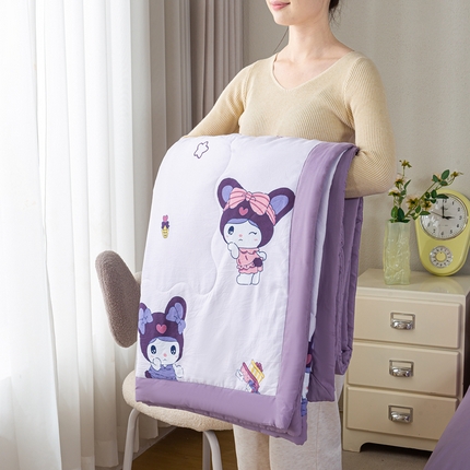 91家纺网 家纺一手货源 找家纺 （总）慕木家纺 2025新款A类水洗棉印花新疆棉花夏被空调被（抽空压缩可供跨境）