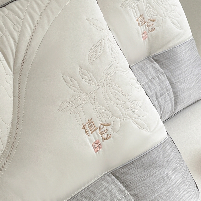 91家纺网 家纺一手货源 找家纺 爱尚家枕芯 2025新款亲肤舒适草本植愈枕枕头枕芯 白色（48*74）