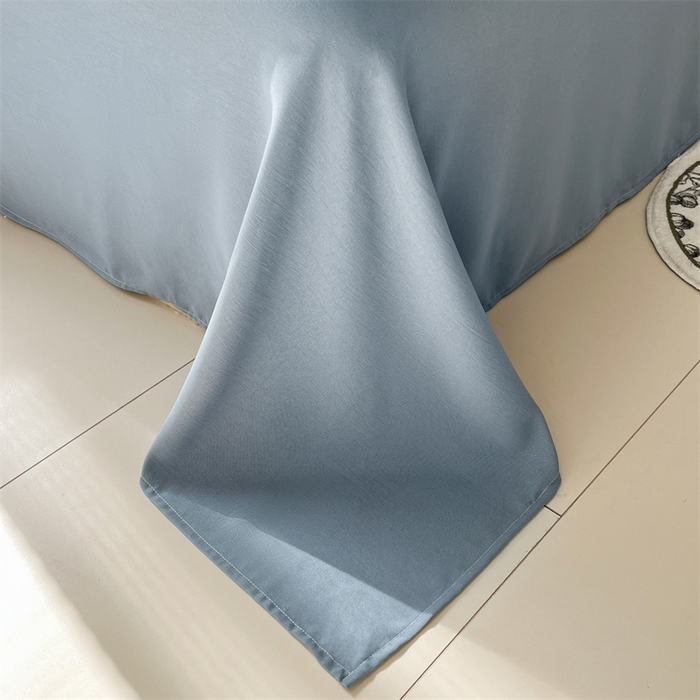 91家纺网 家纺一手货源 找家纺 盛秋家纺 2026新款A类水洗棉豆豆夏被系列 着迷+蓝灰