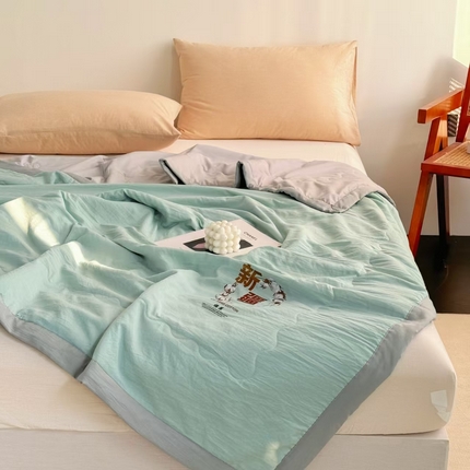 2025野马新款夏被 糯糯棉-薄荷绿