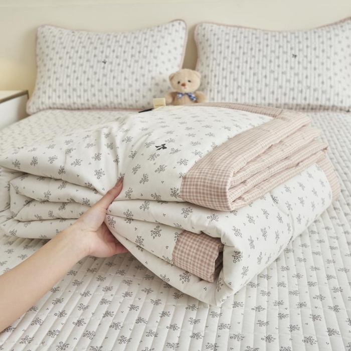 91家纺网 家纺一手货源 找家纺 子由家居 2025新款纯棉新疆棉花被被子被子 棉花被-诗情画意