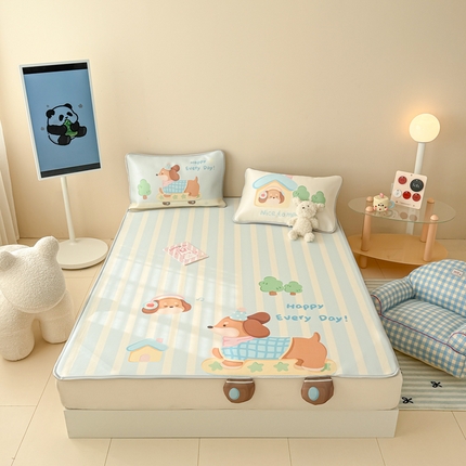 91家纺网 家纺一手货源 找家纺 （总）慕尚家纺 2025新款凉感卡通工艺席