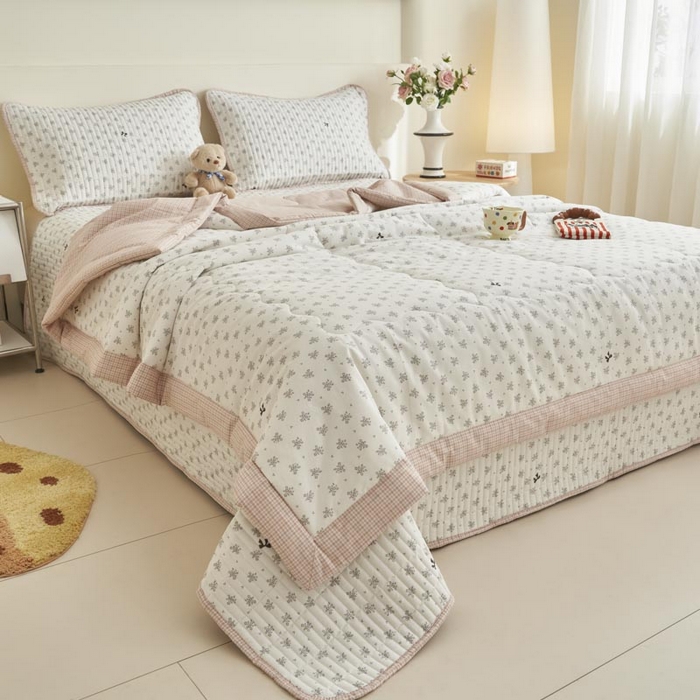 91家纺网 家纺一手货源 找家纺 子由家居 2025新款纯棉新疆棉花被被子被子 棉花被-诗情画意