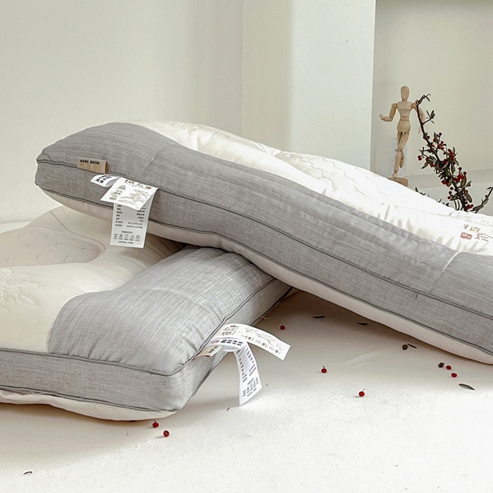 91家纺网 家纺一手货源 找家纺 爱尚家枕芯 2025新款亲肤舒适草本植愈枕枕头枕芯 白色（48*74）