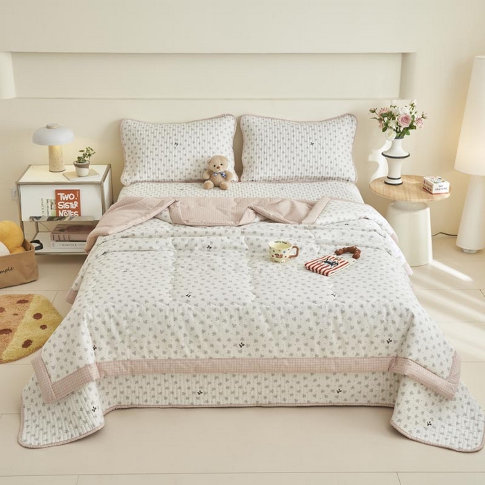 91家纺网 家纺一手货源 找家纺 子由家居 2025新款纯棉新疆棉花被被子被子 棉花被-诗情画意