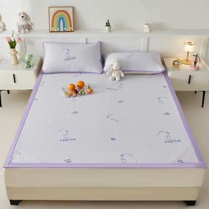 91家纺网 家纺一手货源 找家纺 （总）东宇2025新款a类凉感凉豆豆凉席软凉席软席床席床单款-提供检测报告