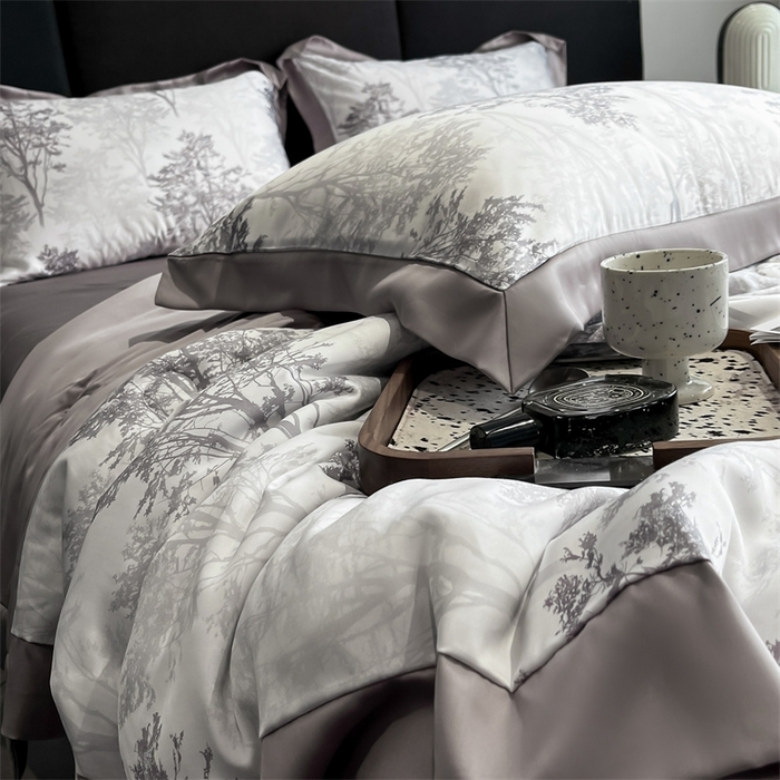 91家纺网 家纺一手货源 找家纺 （总）DC2025新款60支天丝印花夏被四件套