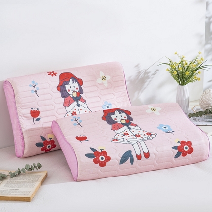 91家纺网 家纺一手货源 找家纺 （总）大黄蜂家居家纺 2025新款凉感丝卡通乳胶枕套