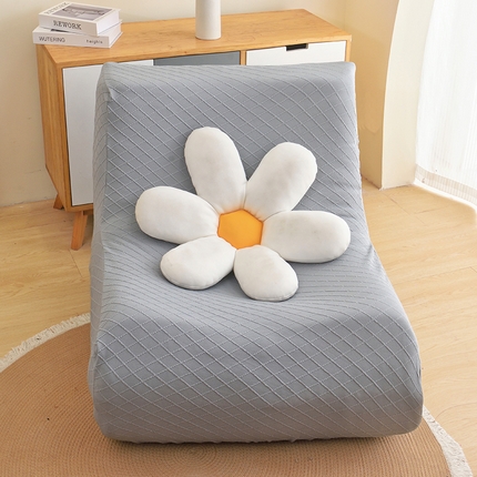 91家纺网 家纺一手货源 找家纺 （总）2025新款针织菱形格毛毛虫沙发套