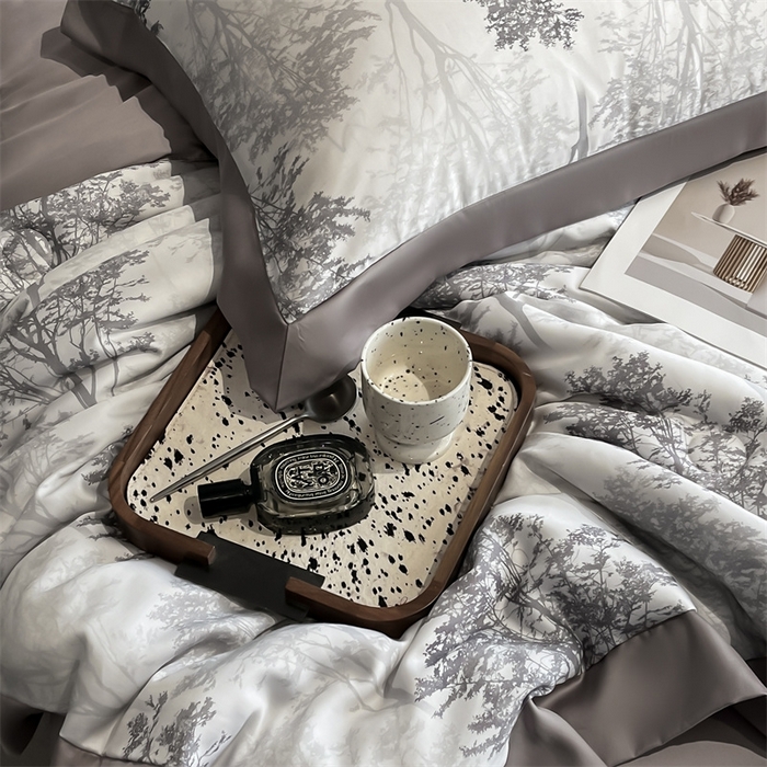 91家纺网 家纺一手货源 找家纺 （总）DC2025新款60支天丝印花夏被四件套