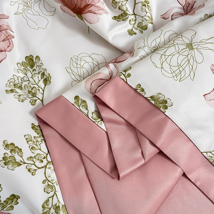 91家纺网 家纺一手货源 找家纺 绘萱2025爆款直播印花水洗天丝夏被四件套凉感水洗真丝冰丝夏凉被空调被克里丝