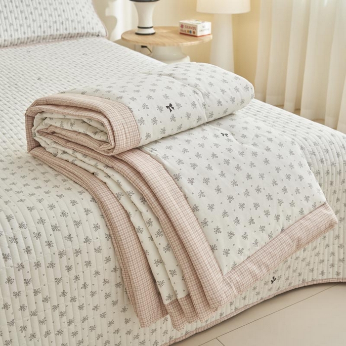 91家纺网 家纺一手货源 找家纺 子由家居 2025新款纯棉新疆棉花被被子被子 棉花被-诗情画意