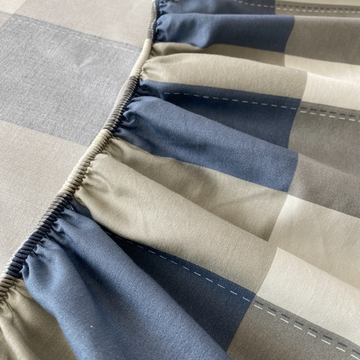 91家纺网 家纺一手货源 找家纺 凌云2025新款13372A类全棉床笠    千寻