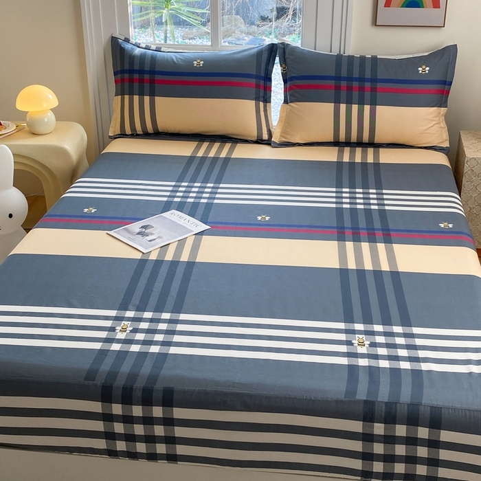 91家纺网 家纺一手货源 找家纺 凌云2025新款13372A类全棉床笠    品质生活