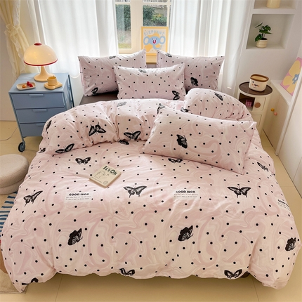 91家纺网 家纺一手货源 找家纺 （总）798家纺 2025新款全棉13370卡通印花四件套