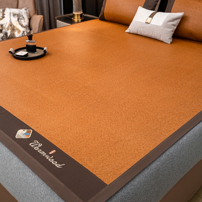 91家纺网 家纺一手货源 找家纺 81号家纺 2025新款古藤席三件套凉席三件套 古藤席-简约生活