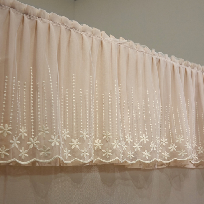 91家纺网 家纺一手货源 找家纺 飞轮海蚊帐 2025新款浪漫花边床笠款三开门方顶蚊帐-Z98 香槟