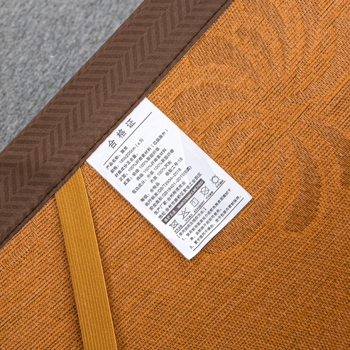 91家纺网 家纺一手货源 找家纺 81号家纺 2025新款古藤席三件套凉席三件套 古藤席-冰爽咖