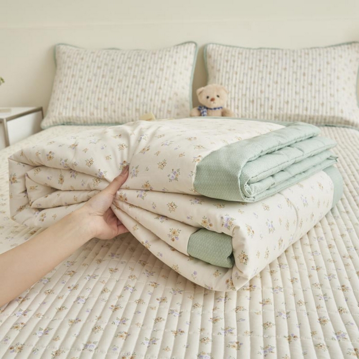 91家纺网 家纺一手货源 找家纺 子由家居 2025新款纯棉新疆棉花被被子被子 棉花被-花艺