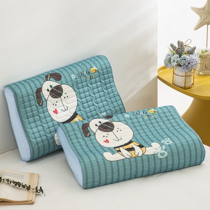 91家纺网 家纺一手货源 找家纺 （总）大黄蜂家居家纺 2025新款凉感丝卡通乳胶枕套