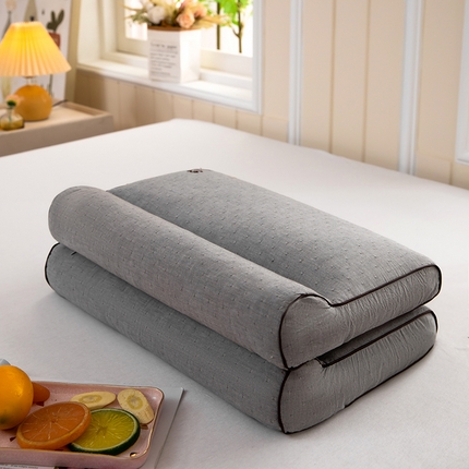 91家纺网 家纺一手货源 找家纺 （总）枕之坊 2025年新款静心安睡纯荞麦枕32*50高低款 高6-10