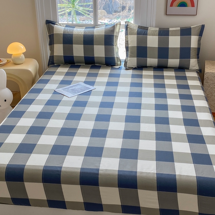 91家纺网 家纺一手货源 找家纺 凌云2025新款13372A类全棉床笠    千寻