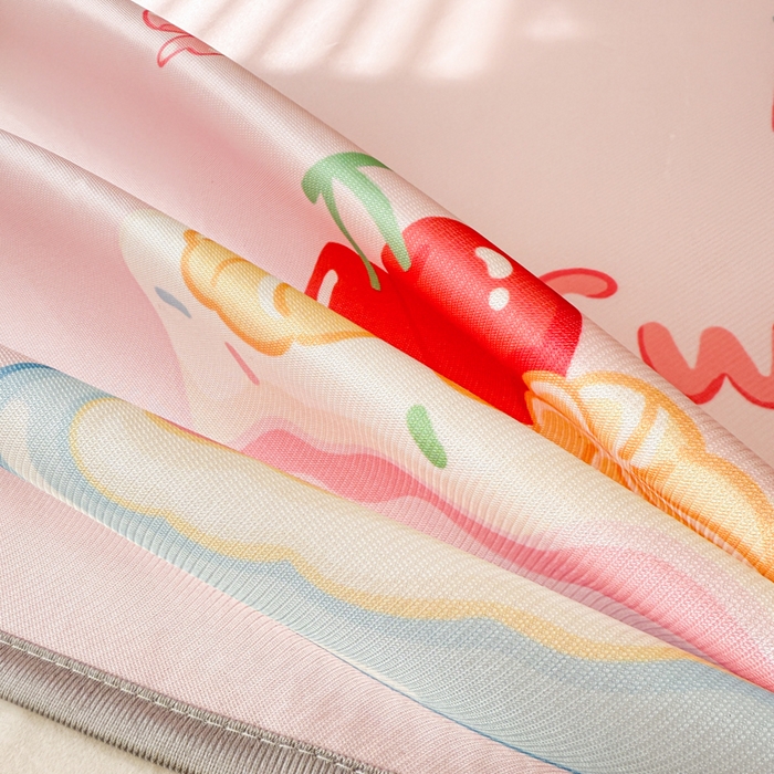 91家纺网 家纺一手货源 找家纺 慕尚家纺 2025新款凉感卡通工艺席 Kitty 猫