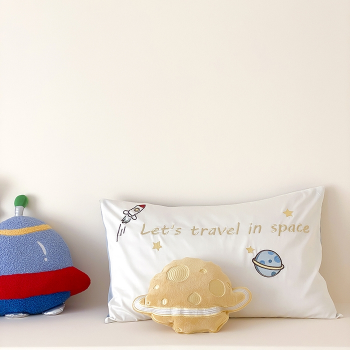 91家纺网 家纺一手货源 找家纺 （总）星野 2025新款双股澳棉精致刺绣四件套-星野追光