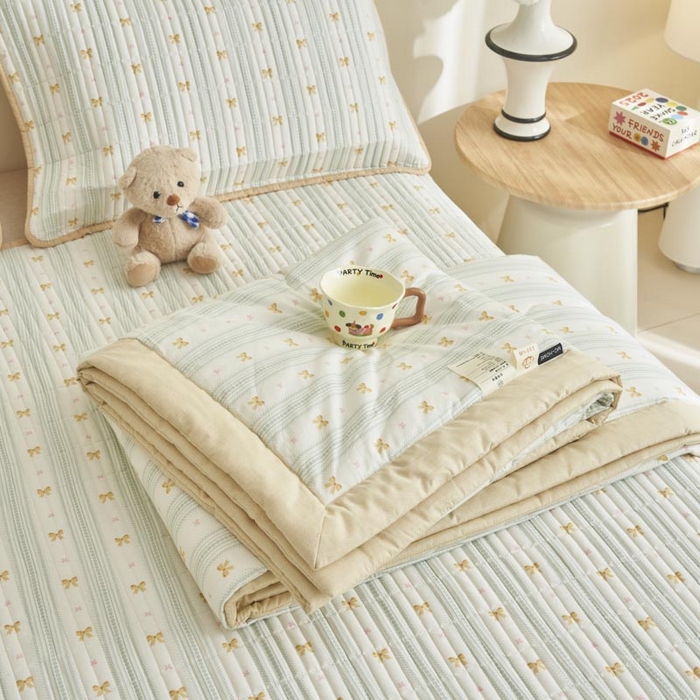 91家纺网 家纺一手货源 找家纺 子由家居 2025新款纯棉新疆棉花被被子被子 棉花被-千结缘