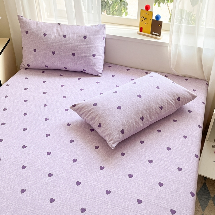 91家纺网 家纺一手货源 找家纺 莱通2025新款原棉老粗布床单 心雅梦