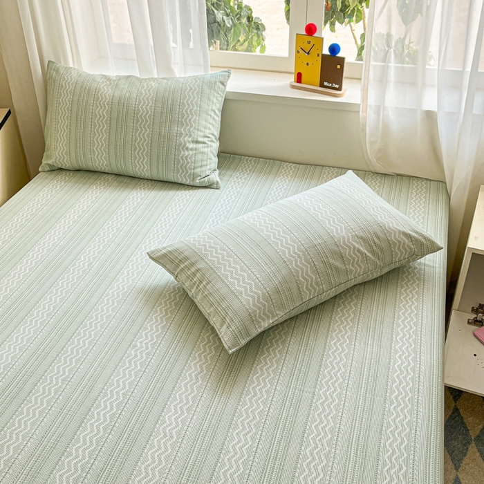 91家纺网 家纺一手货源 找家纺 莱通2025新款原棉老粗布床单 优雅瞬间